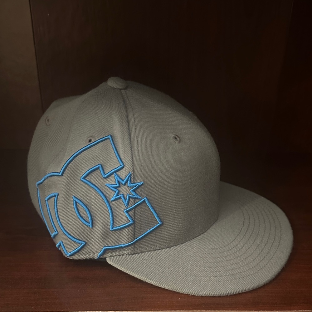 DC Gray and Blue Cap